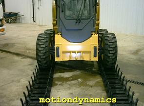 motiondynamics Over-the-Tire Rubber Tracks Easy Installation