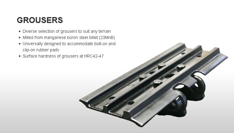 Steel Grousers_Steel Pads_Steel Shoes