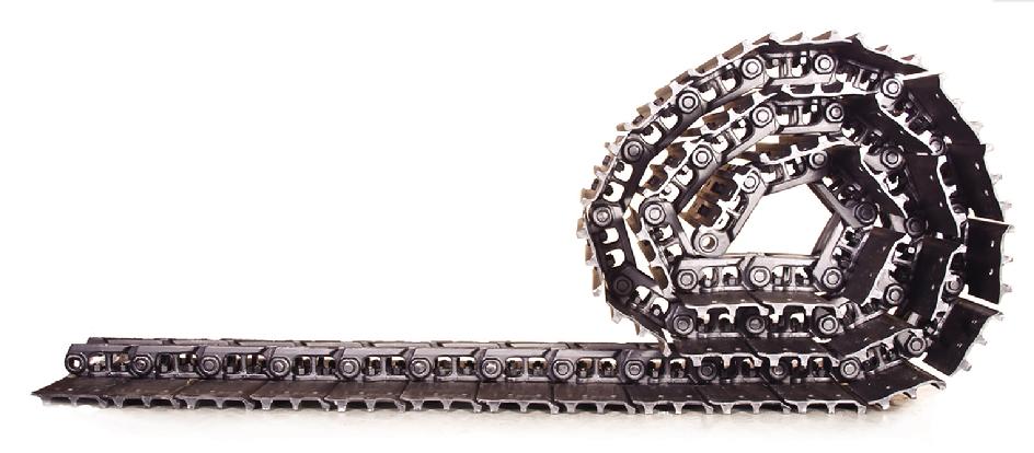 Steel Tracks for Excavators and Mini-Excavators